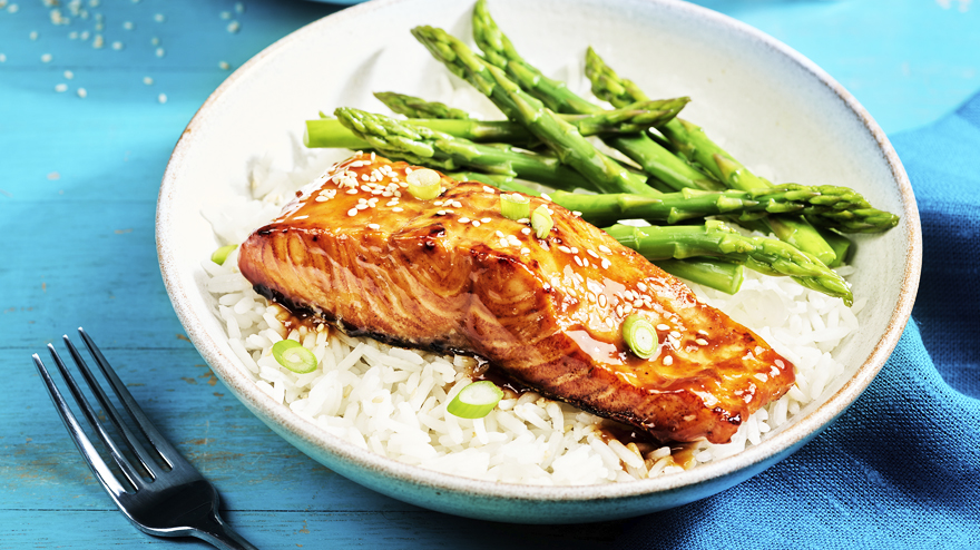 OXO salmon teriyaki