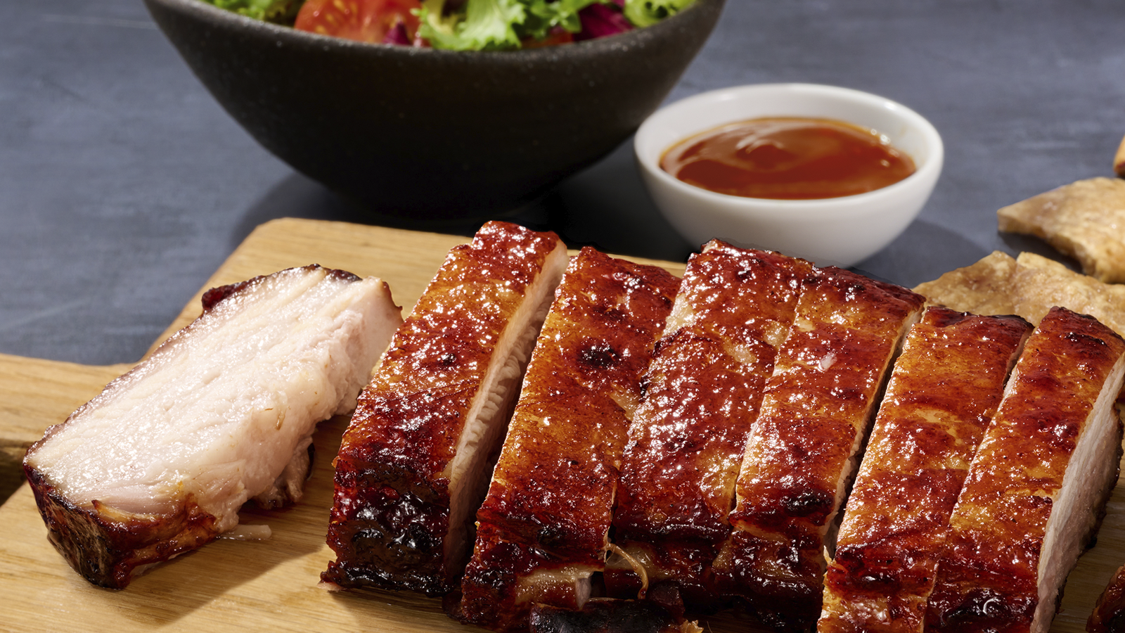 honey roast pork belly