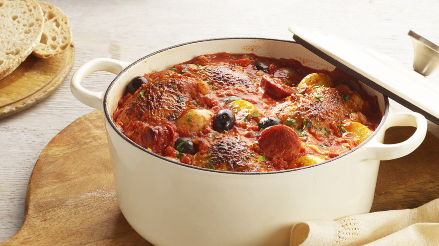 OXO Spanish chicken casserole