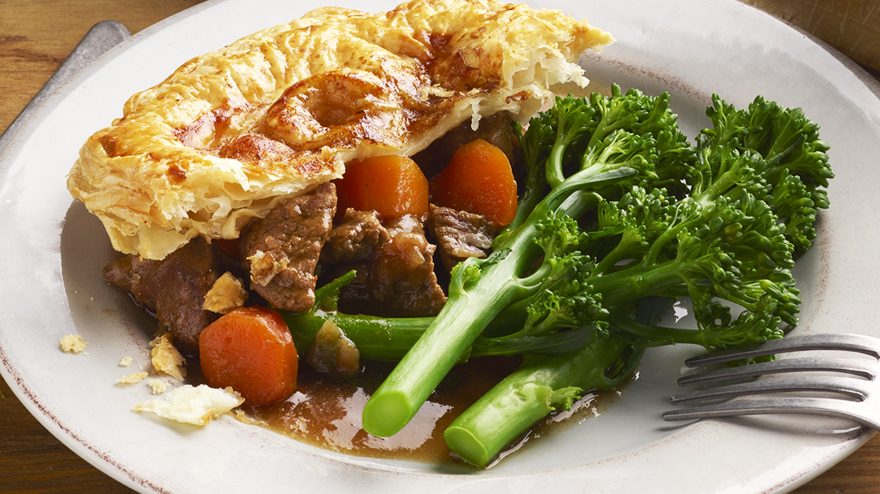 OXO steak and ale pie